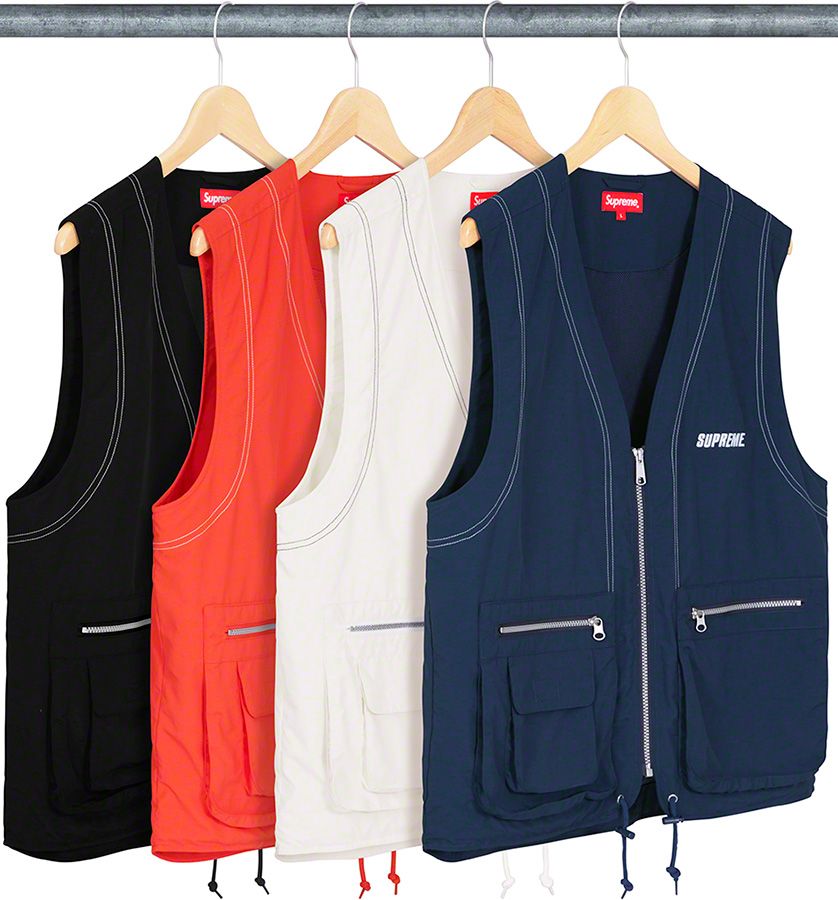 トップス Supreme Nylon Cargo Vest Spring/Summer 2019 Preview – Supreme