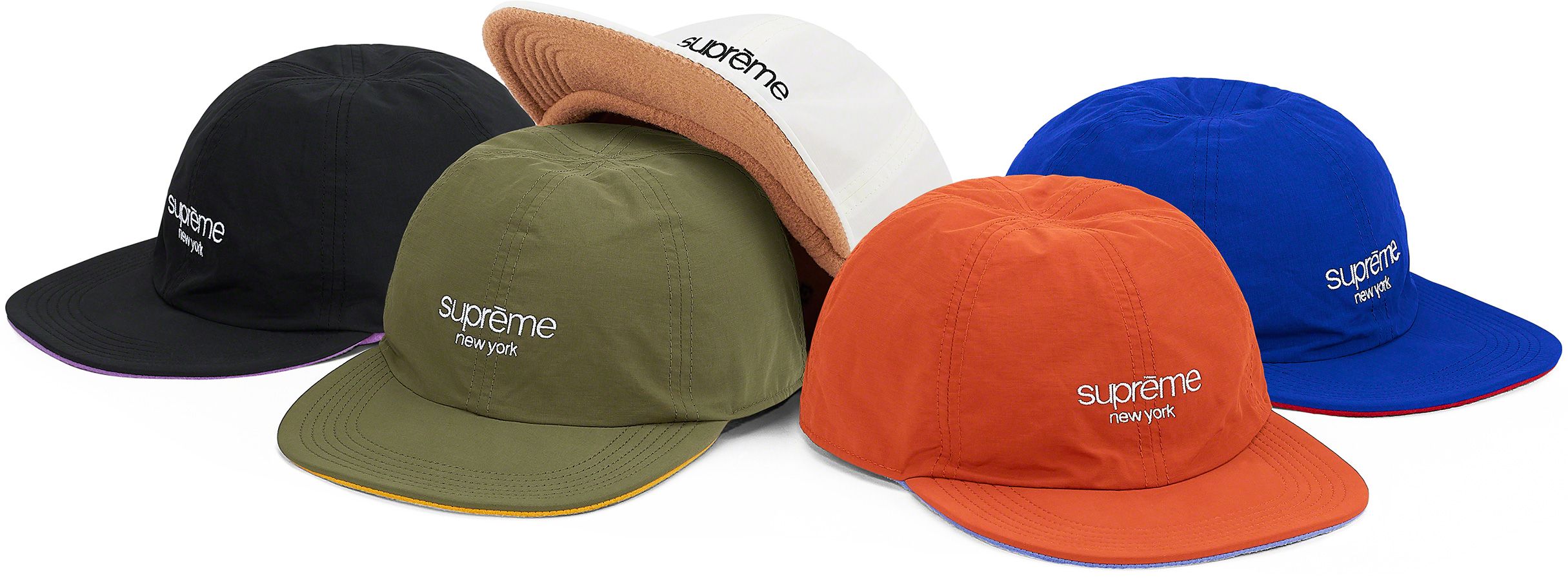 美品　Supreme　Multi　Color　Logo　6-Panel　Como Supreme Multi Color Logo 6-Panel (FW20) - $48