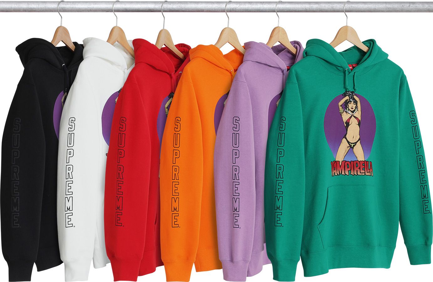 トップス 17SS Supreme Vampirella HoodedSweatshirt Supreme - Vampirella Hooded Sweatshirt - UG.SHAFT