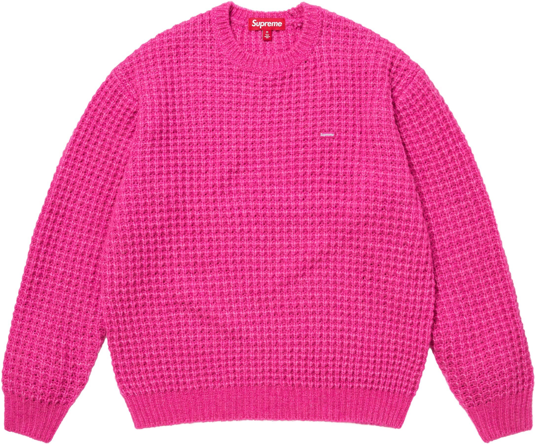 Supreme Waffle Small Box Sweater M セーター Supreme Waffle Small Box Sweater (FW24) - $148