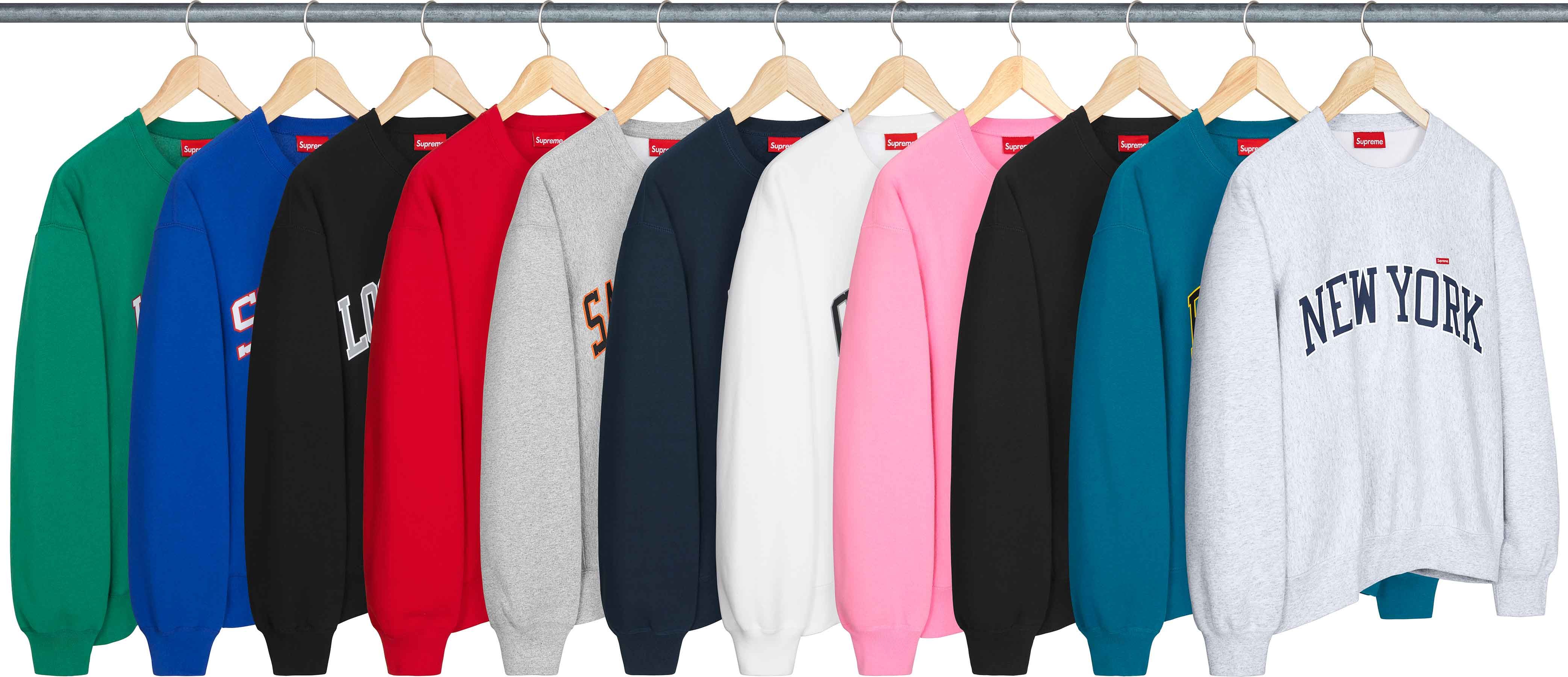 トップス Supreme Shop Small Box Crewneck (Tokyo) Supreme Tokyo Shop Small Box Crewneck Black Men's - SS24 - US