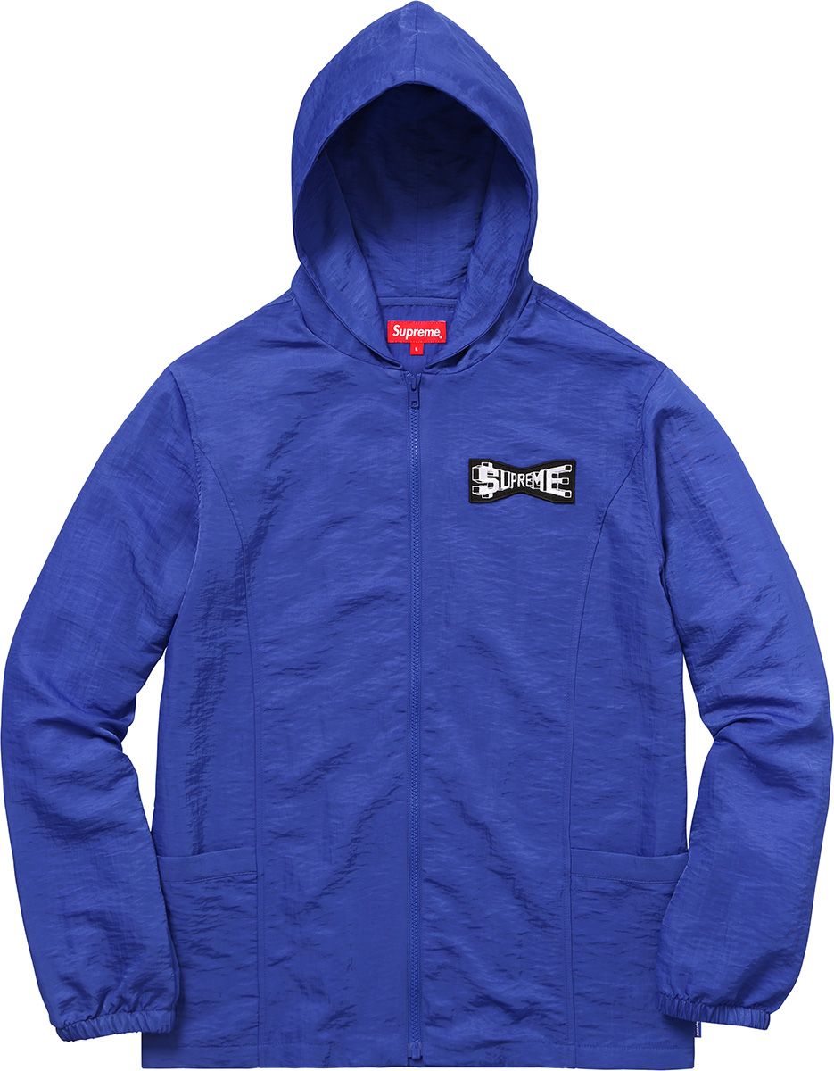 美品　Supreme skew hooded nylon jacket Spring/Summer 2017 Preview – Supreme