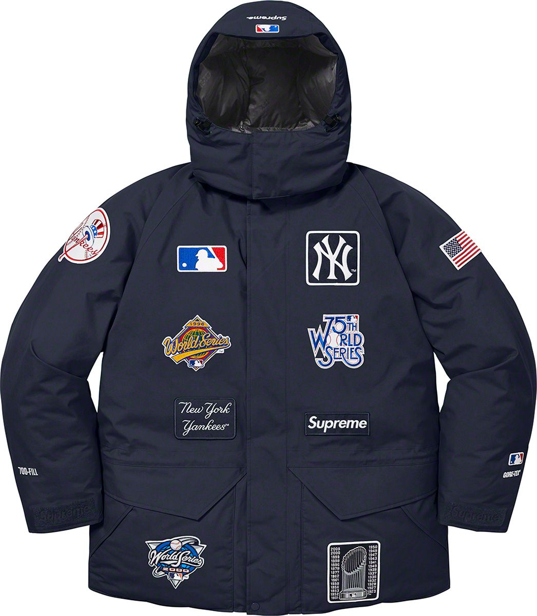 Supreme®/New York Yankees™ Track Jacket SUPREME x NEW YORK YANKEES Track Jacket Baseball Windbreaker