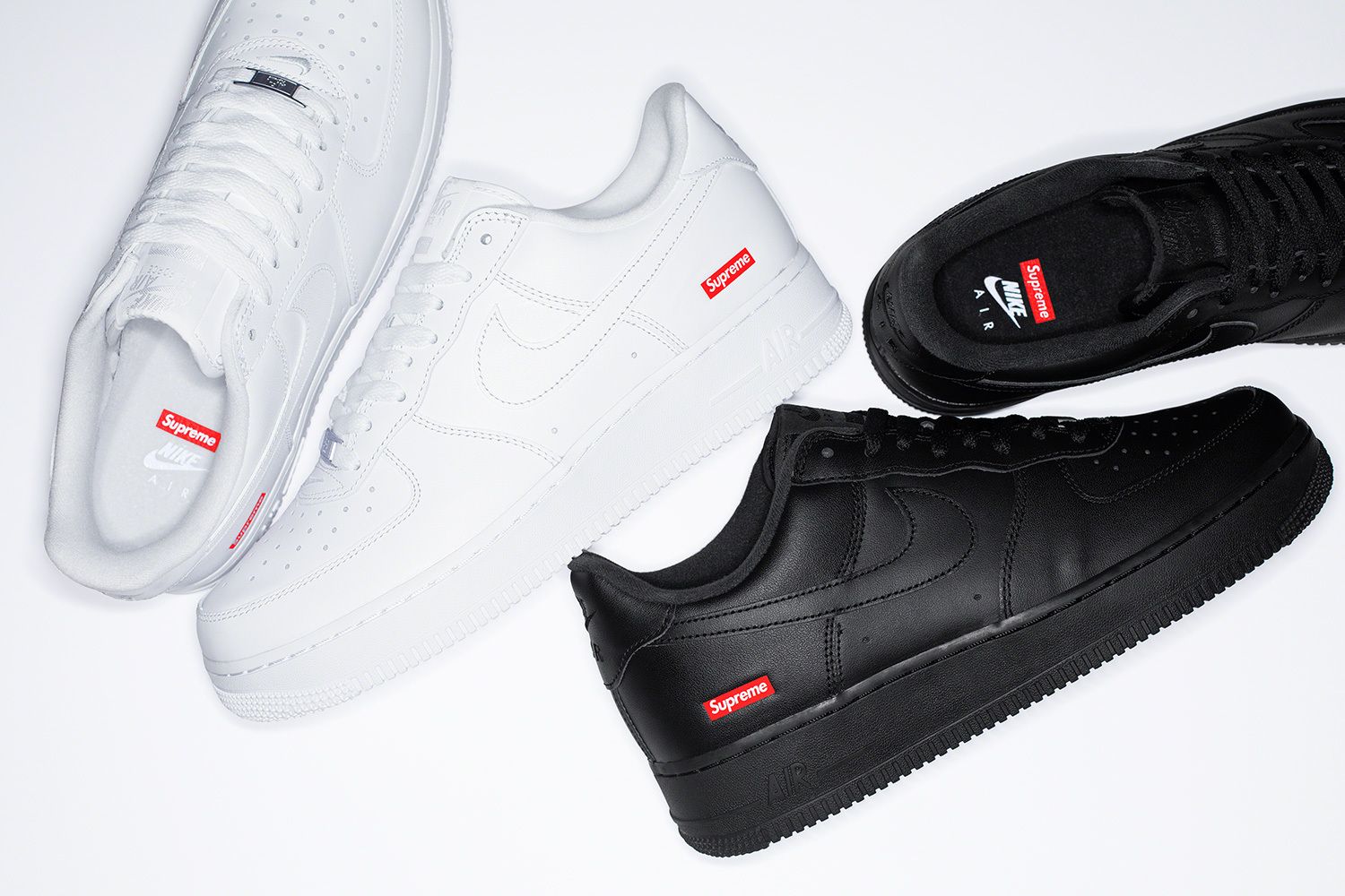 Supreme Nike Air Force 1 Low SP 28.5㎝ Nike Supreme X AIR Force 1 Low - CU9225-100 - Size 9 White