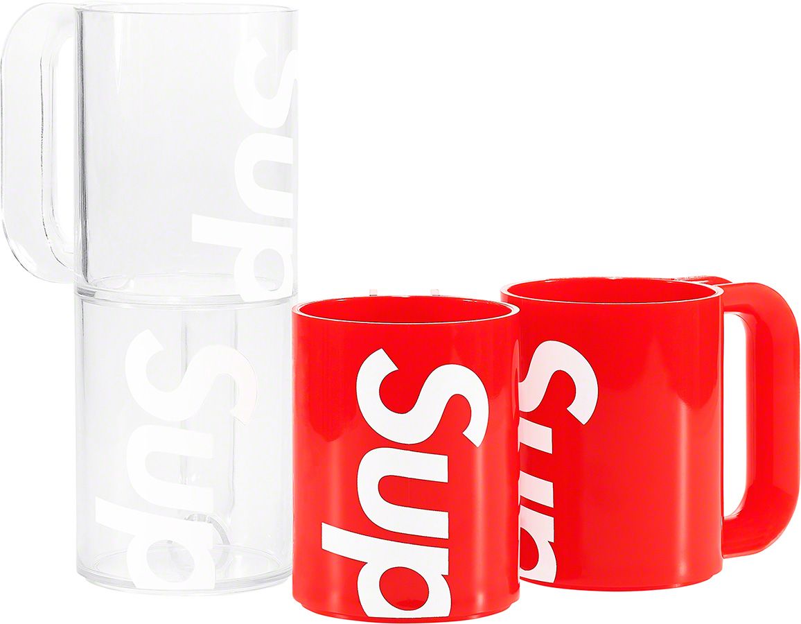 Supreme Heller Mugs (Set of 2)  red 新品 SUPREME 20SS Heller Mugs Set of 2 Haller Mug Cup Red | eBay