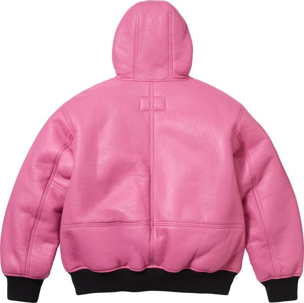 Supreme®/Schott® Shearling Hooded Work Jacket