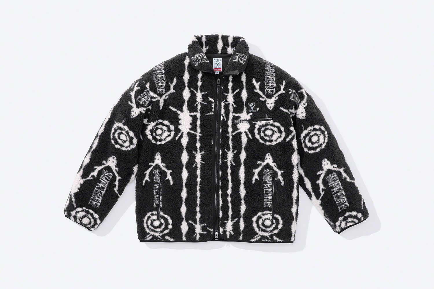 Supreme 21SS SOUTH2 WEST8 フリースジャケット Supreme SOUTH2 WEST8 Fleece Jacket (SS21) - $198