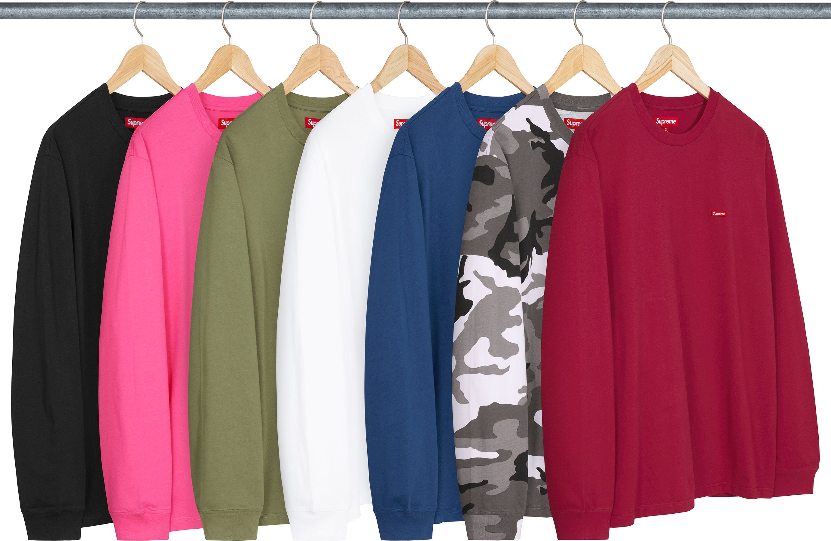 Supreme - Small Box L/S Tee Mサイズ Supreme Small Box L S Tee (FW24) - $68
