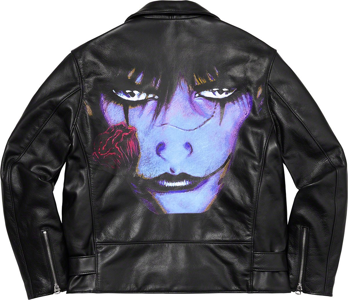 ジャケット・アウター Supreme x Schott Leather Car Coat Supreme Schott Leather Car Coat Black Men's - FW23 - US