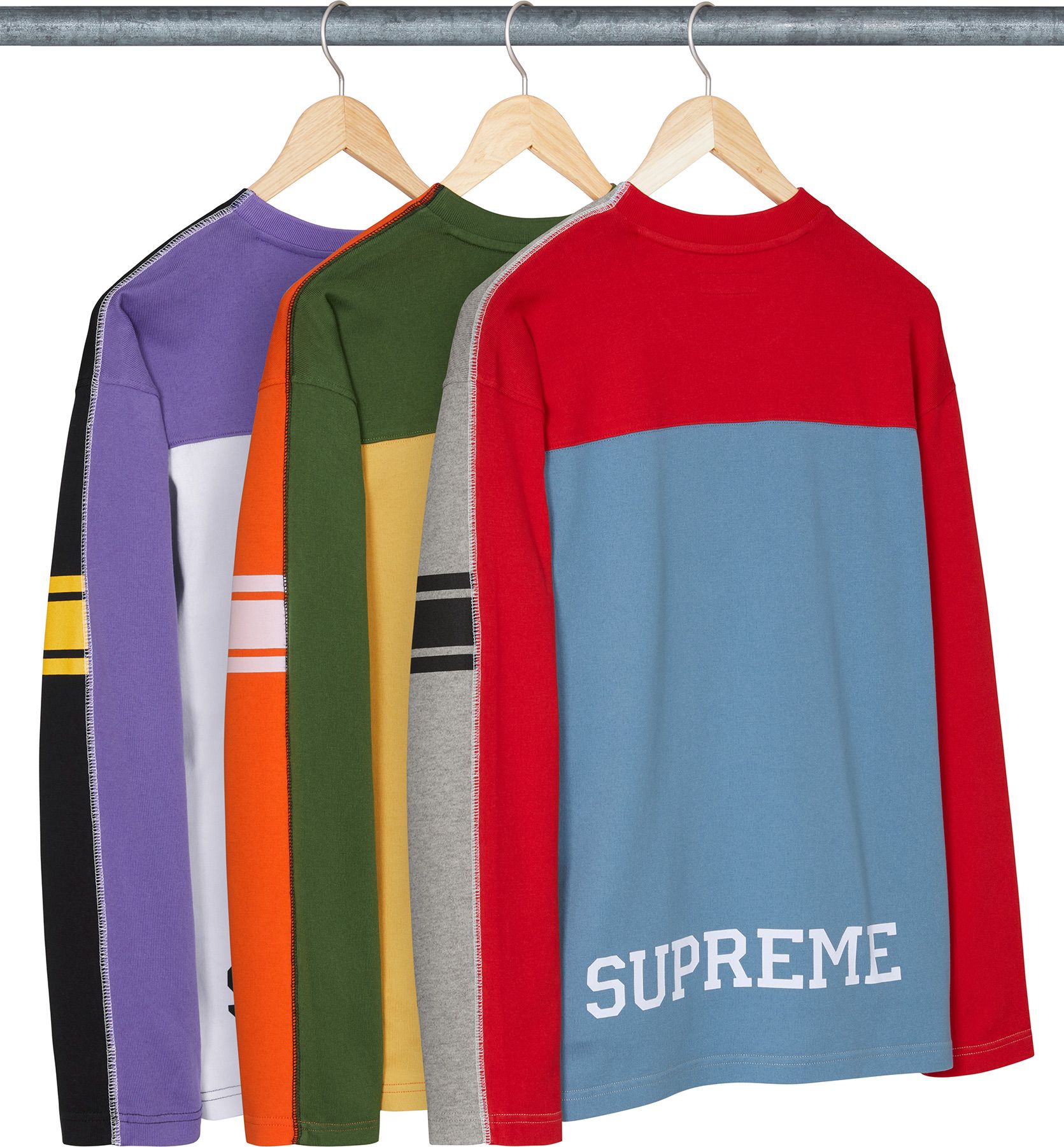 supreme football ロンt シュプリーム☆フットボールロンTシャツ☆99 L/S Football Top
