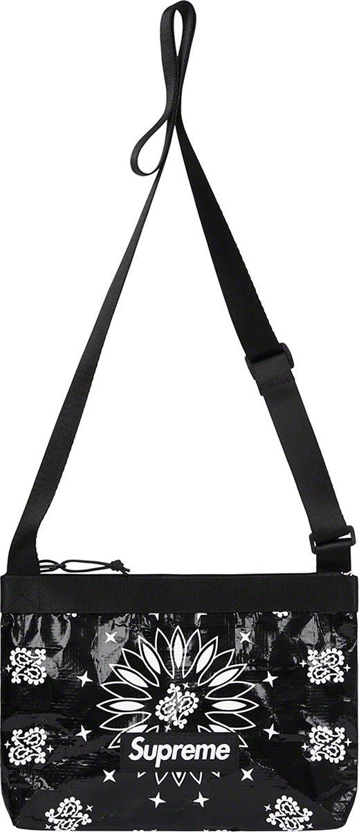 シュプリームBandana Tarp Side Bag Supreme Bandana Tarp Side Bag (SS21) - $38