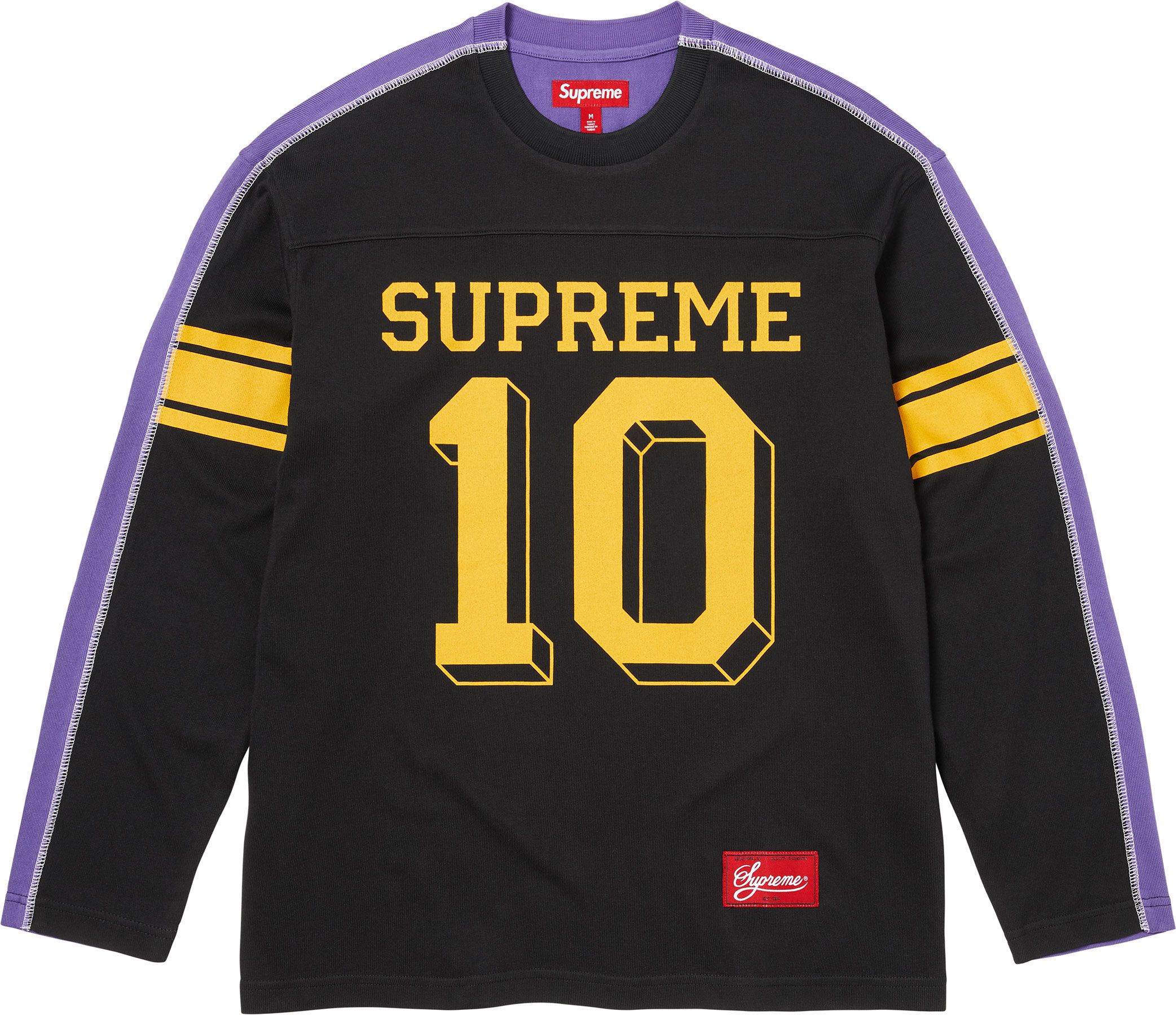 supreme football ロンt Supreme 99 L S Football Top (SS24) - $110