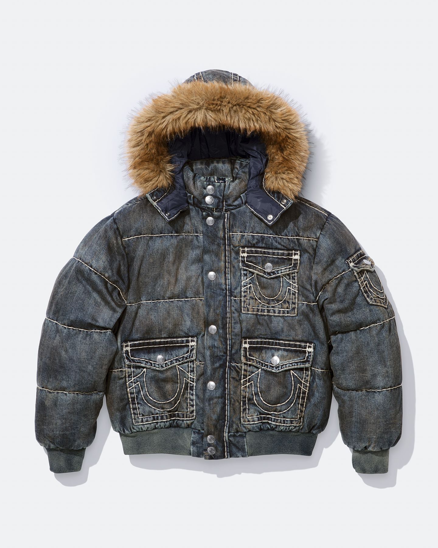 ジャケット・アウター Supreme x True Religion Leather Trucker Supreme True Religion Leather Trucker Jacket (FW25) - $698