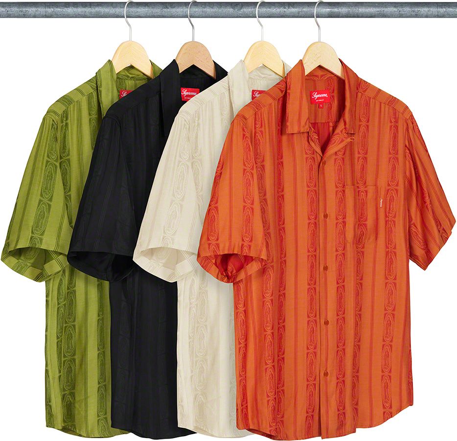 【完売品】supreme Flowers Guayabera S/S Shirt Supreme Flowers Guayabera S S Shirt (SS19) - $168