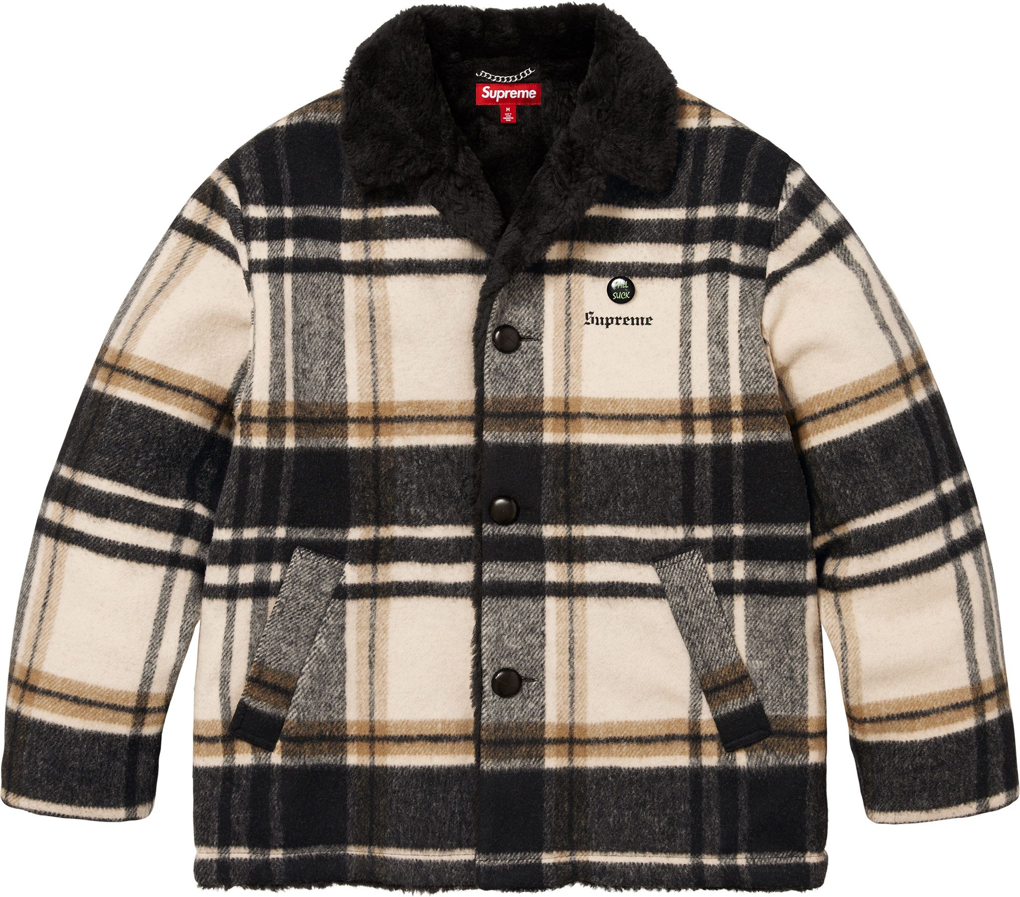 【Supreme】Plaid Car Coat M Fall/Winter 2025 Preview – Supreme