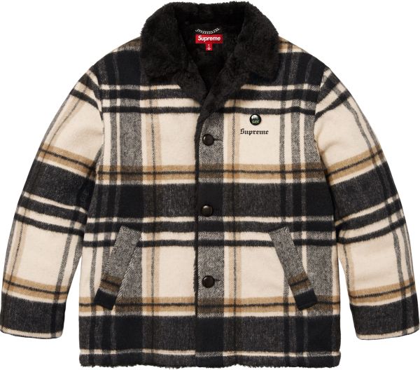 Plaid Car Coat
