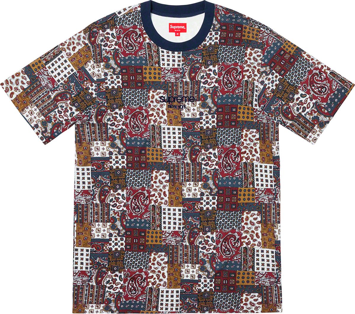 あ*の様 Supreme patchwork S/S shirt Supreme Patchwork S S Shirt (SS23) - $168