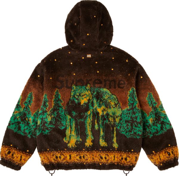 Supreme®/b.b. Simon Reversible Hooded Fleece Jacket