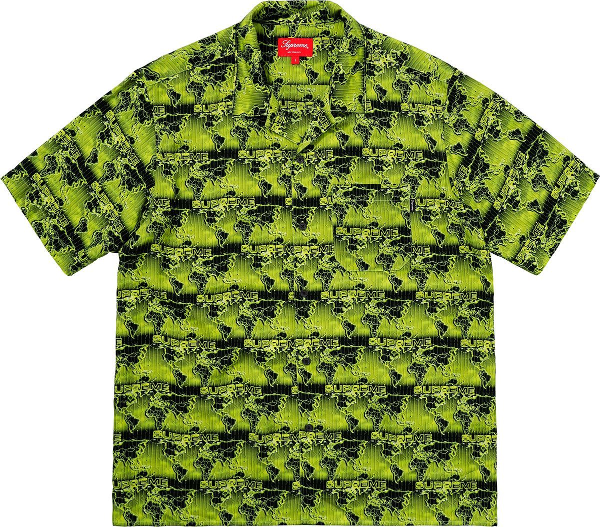 トップス Supreme 18SS World Famous Rayon Shirt Supreme 18SS world famous rayon shirt Short Sleeve Shirt L