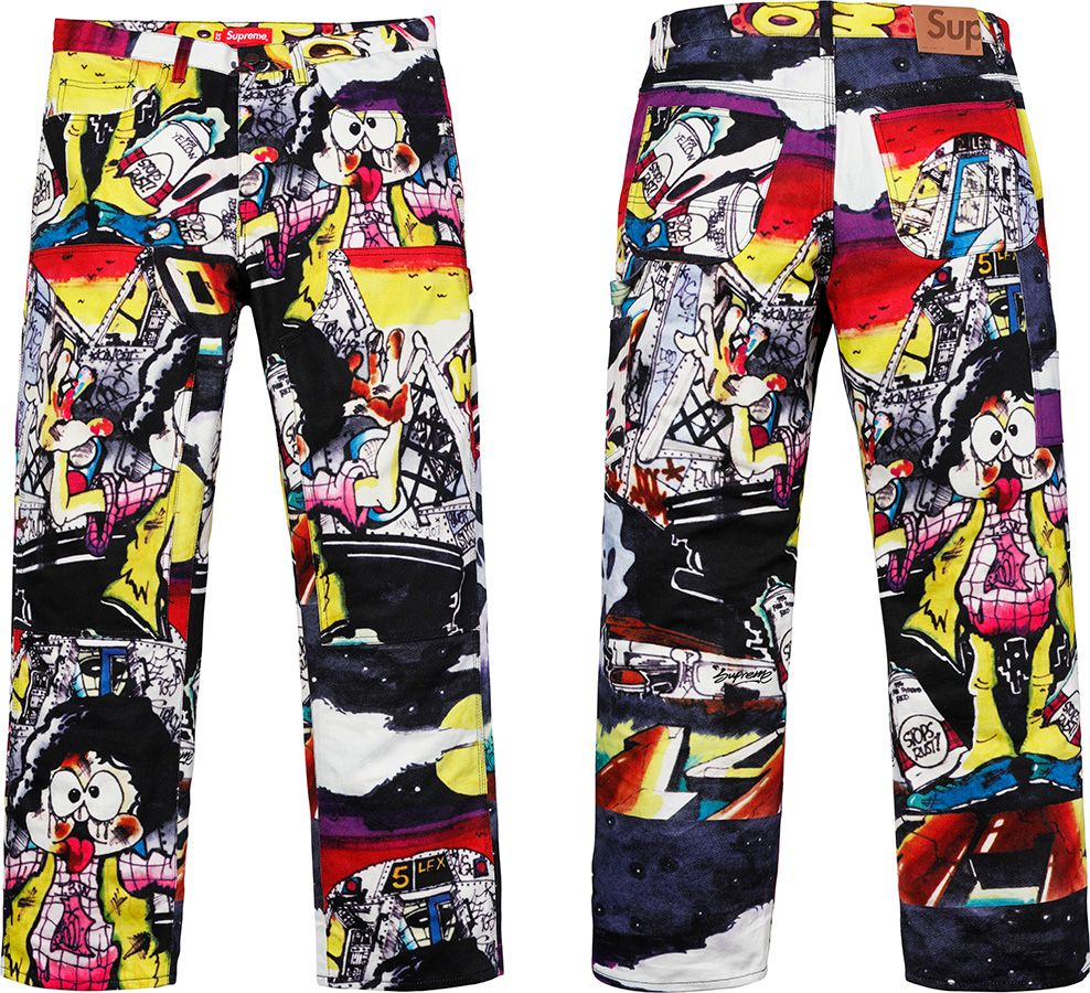 シュプリーム 18ss The Yard Carpenter Pant 30 Spring/Summer 2018 Preview – Supreme