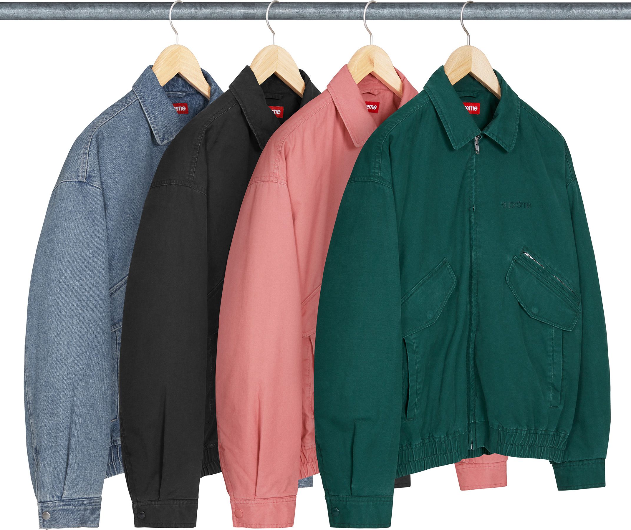 ジャケット・アウター Supreme 25FW Hooded Utility Jacket Green Fall/Winter 2025 Preview – Supreme