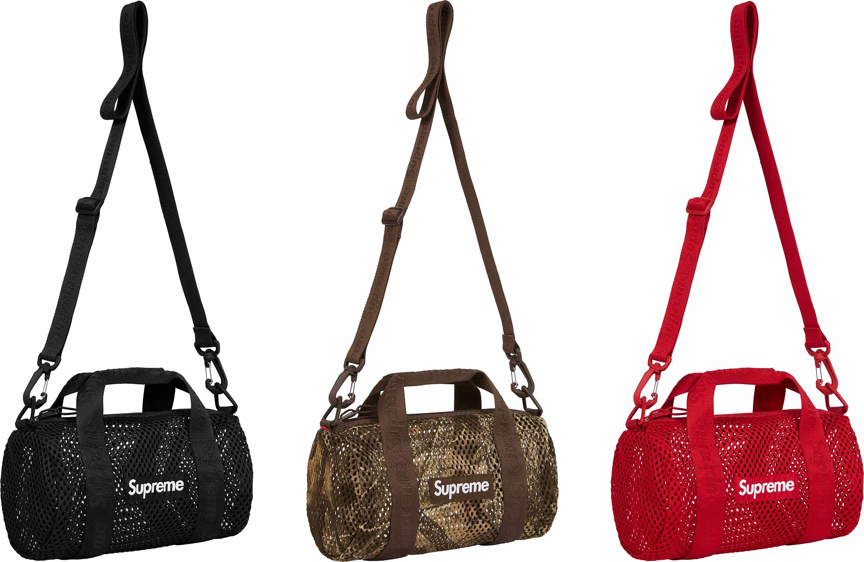 Supreme Mesh Mini Pouch レッド 新品 Spring/Summer 2025 Preview – Supreme