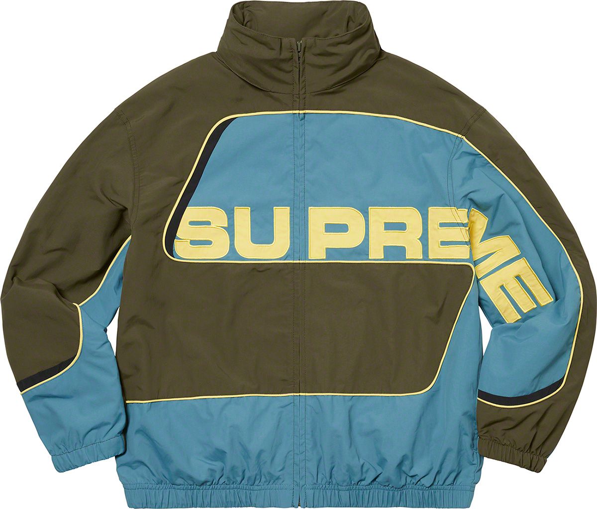 しゅぽっぽ様Supreme S Paneled Track Jacket Supreme S Paneled Track Jacket (FW21) - $168