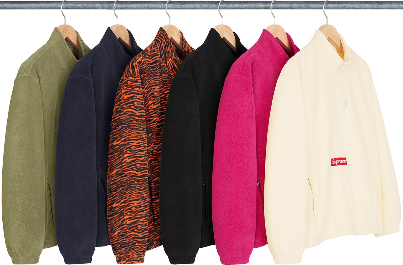 トップス Supreme Polartec Half Zip Pullover 2505 Supreme Polartec Facemask Half Zip Pullover Black Men's