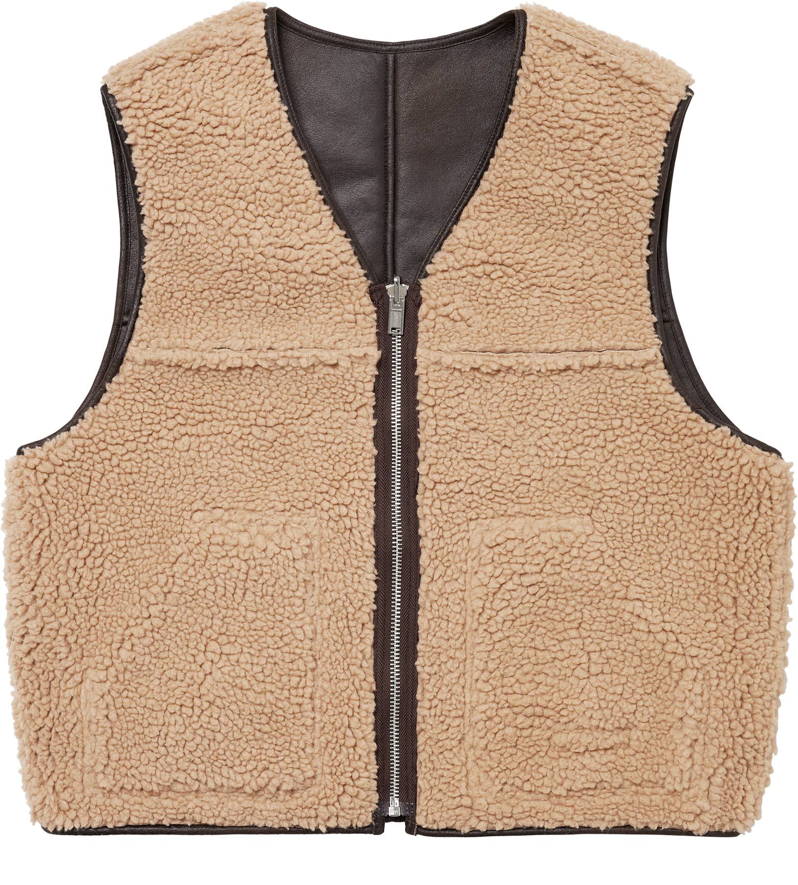 Reversible Faux Shearling Work Vest『Ｍ』 Fall/Winter 2024 Preview – Supreme