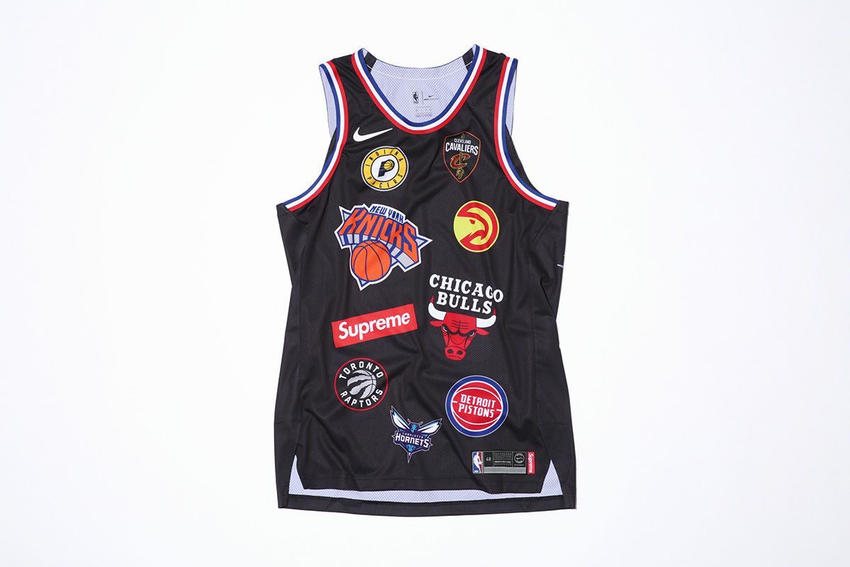 トップス Supreme Nike NBA Teams Authentic Jersey Supreme Nike/NBA Teams Authentic Jersey White Men's - SS18 - US
