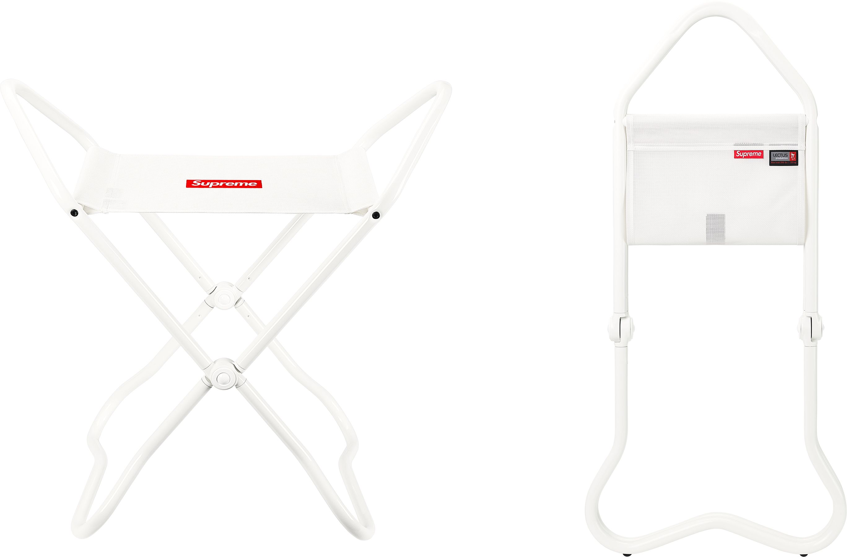 Supreme Lectus New York Stool ホワイト Supreme Lectus New York Stool (FW25) - $168