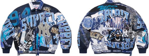 Supreme®/Jeff Hamilton New York Yankees™  Varsity Jacket