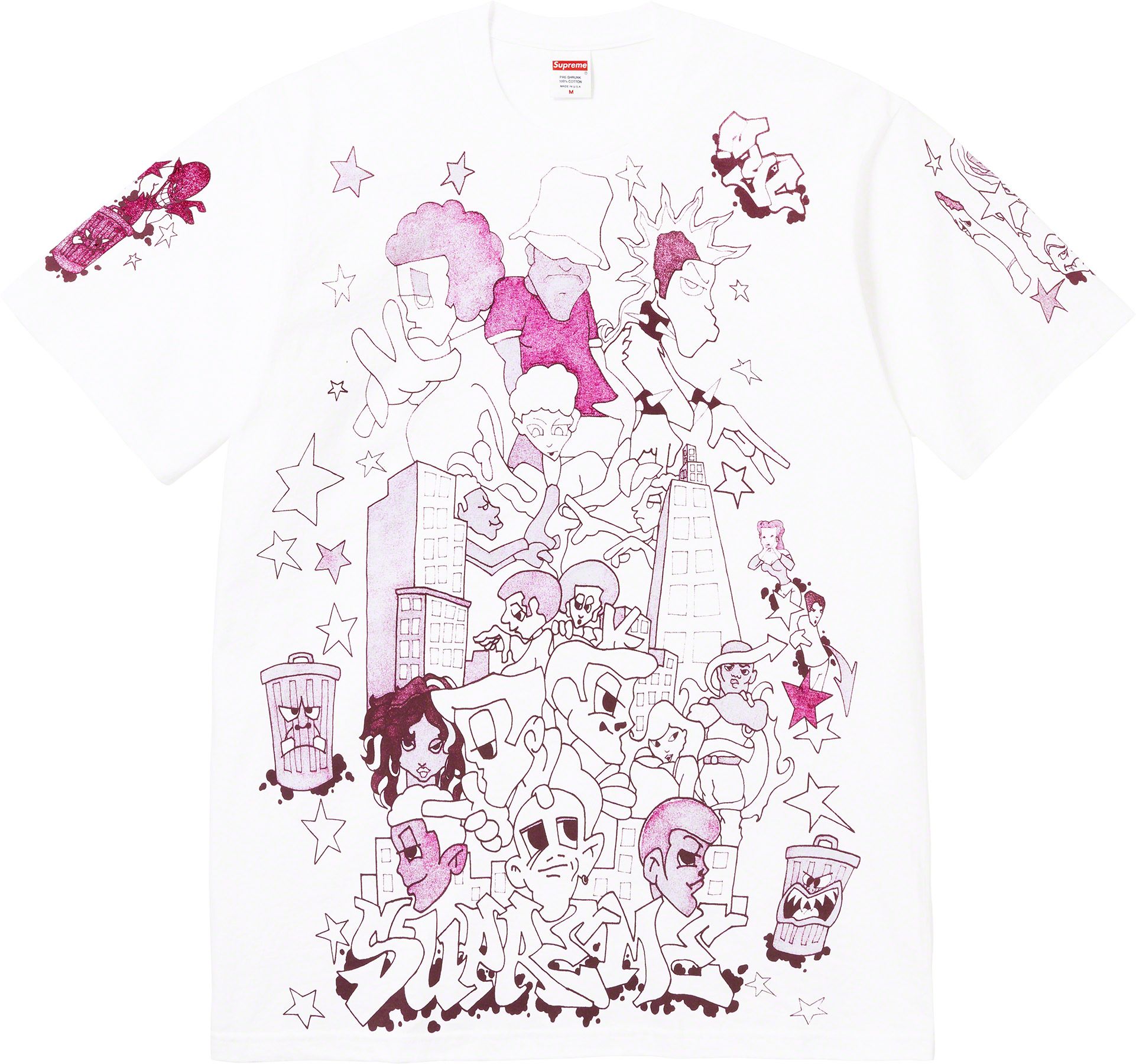 SUPREME Fall/Winter T-Shirt ホワイト Lサイズ Supreme Old English Tee (FW24) - $54