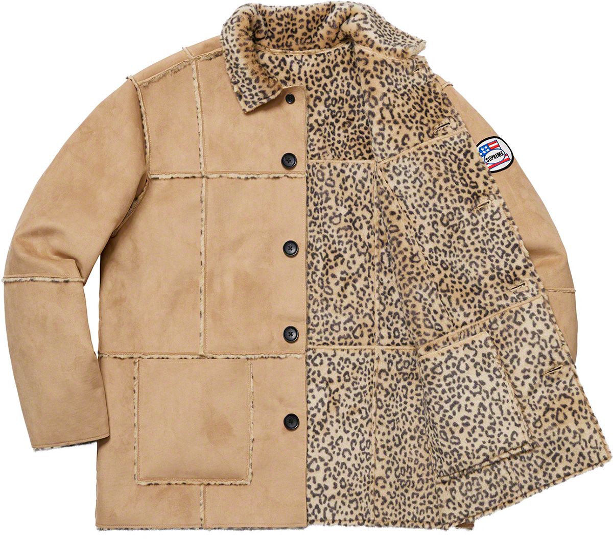 ジャケット・アウター supreme 16aw Faux Fur Leopard Jacket Supreme Leopard Fur Coat Leopard Men's - SS16 - US