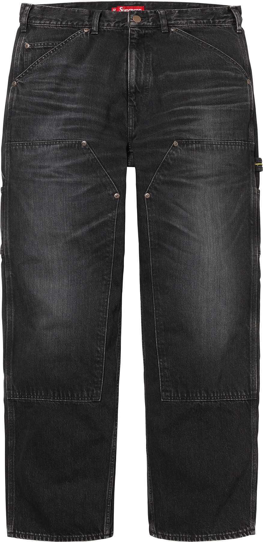 パンツ Supreme 20AW Double Knee Denim Painter Supreme Double Knee Denim Painter Pant (FW20) - $168