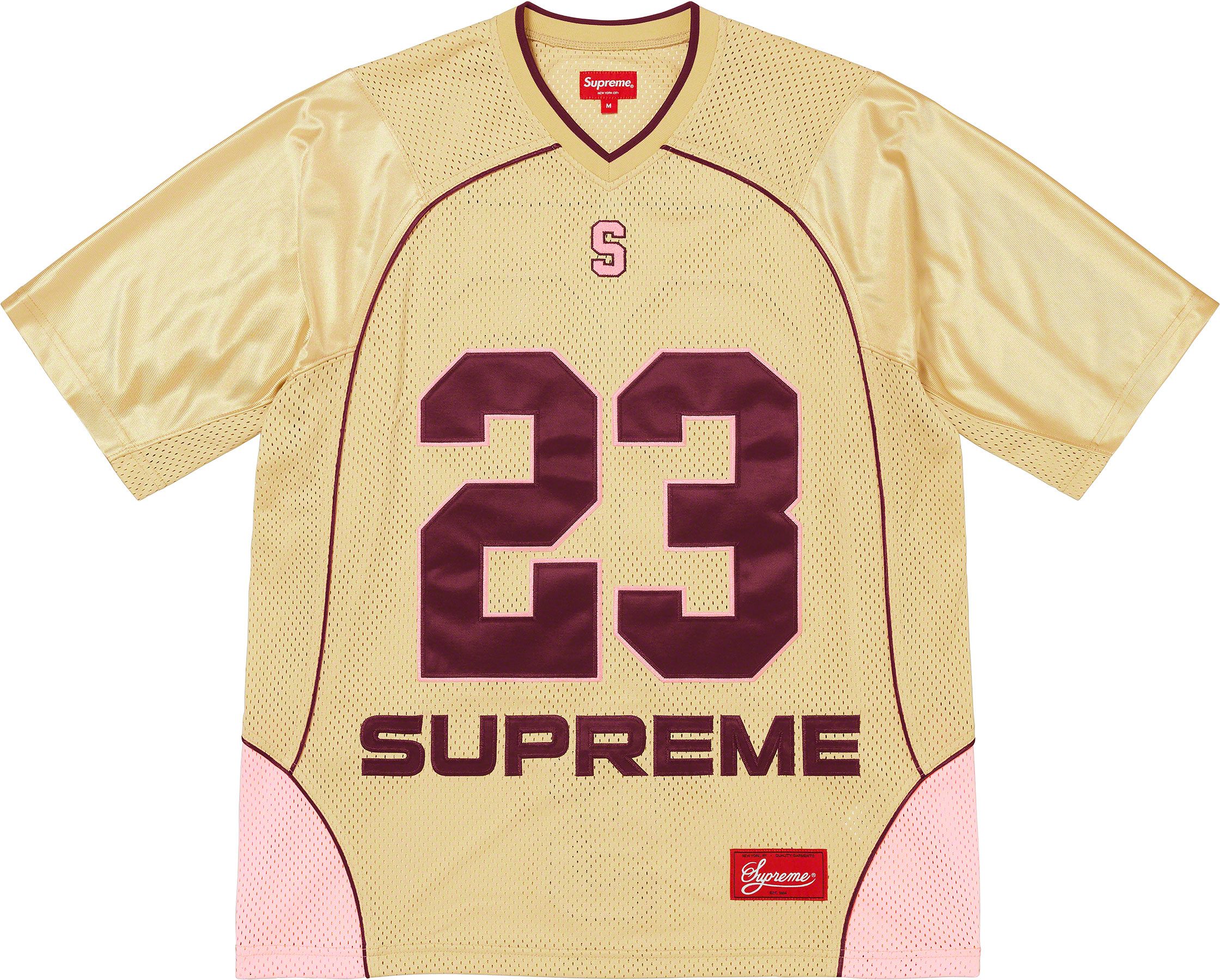シャツ supreme Perfect Season Football Jersey Supreme Perfect Season Football Jersey Black Men's - SS23 - US