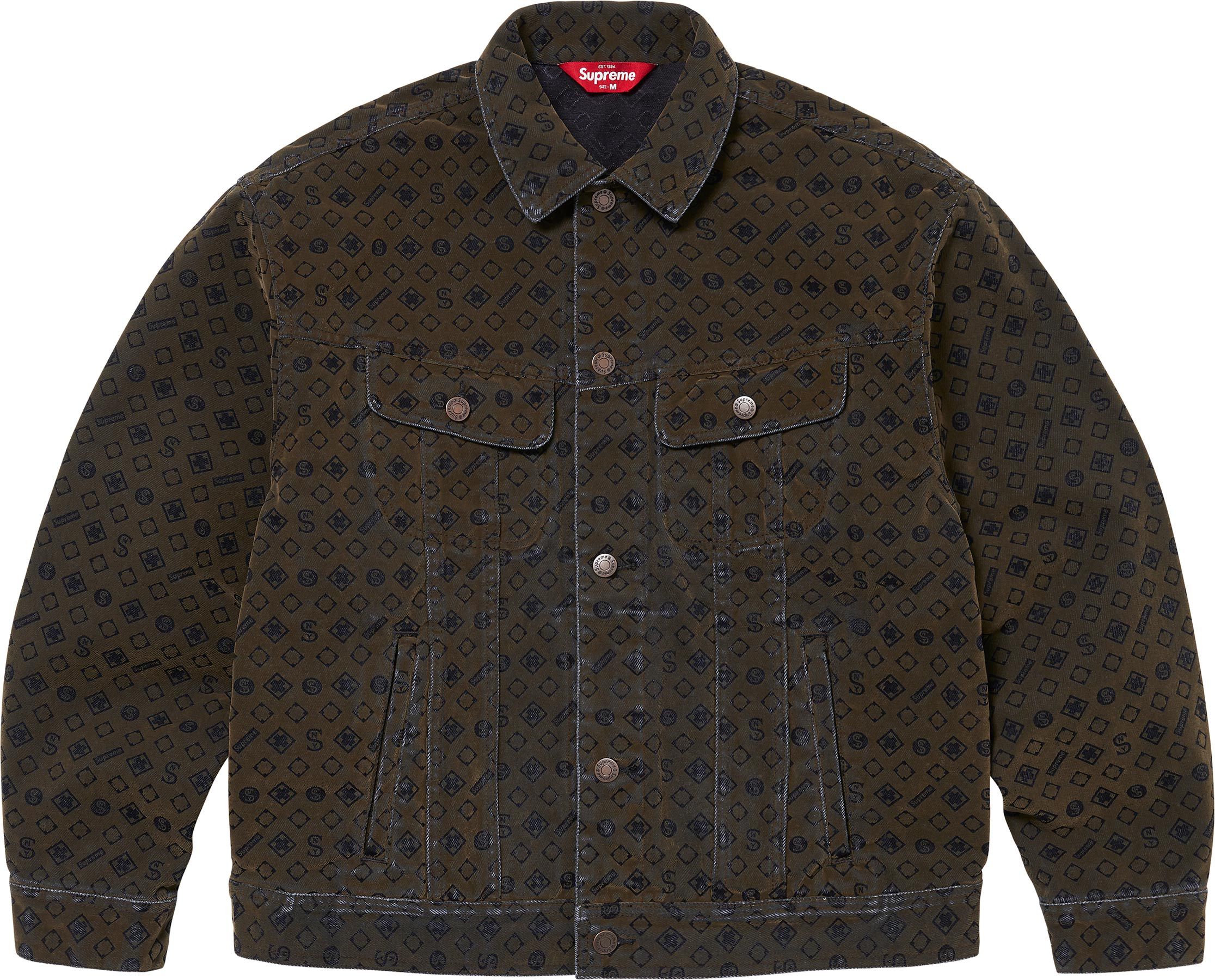 ジャケット・アウター Supreme Flocked Denim Trucker Jacke Fall/Winter 2024 Preview – Supreme