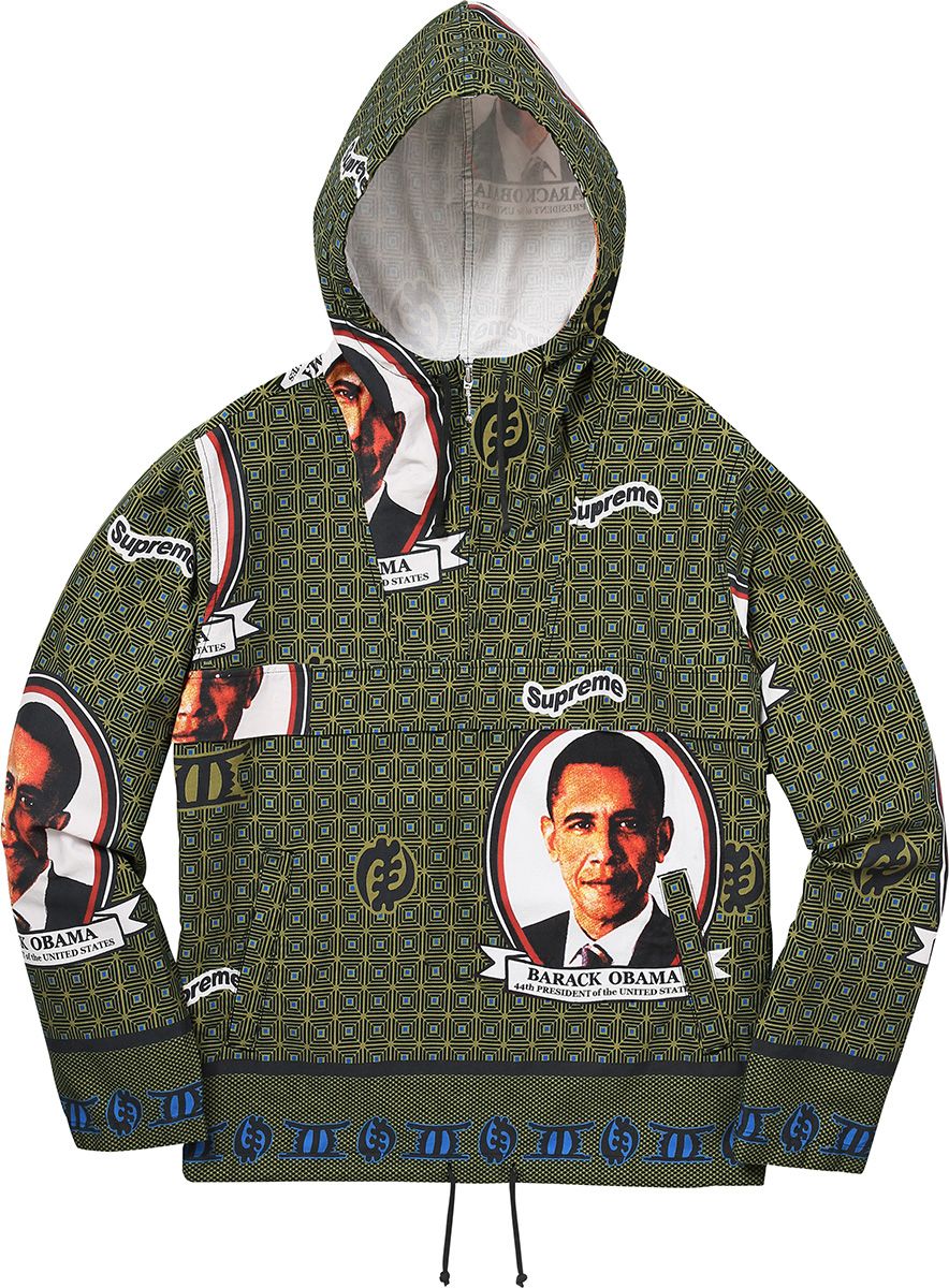 17SS SUPREME Obama Anorak オバマ アノラック パーカー Spring/Summer 2017 Preview – Supreme