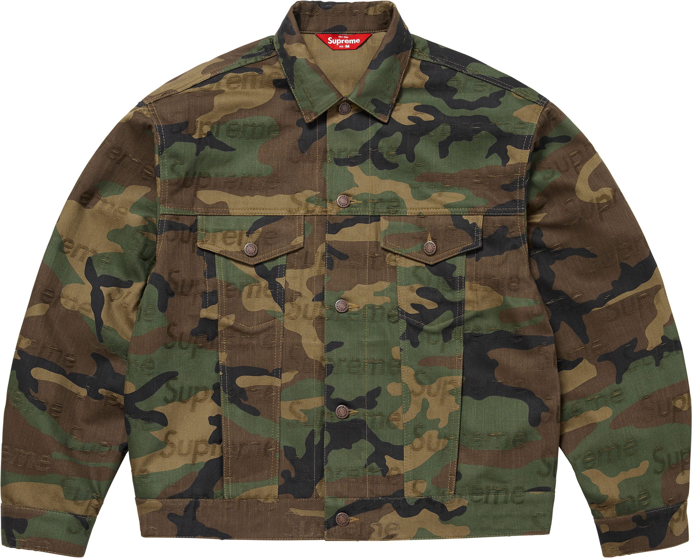 込★Supreme JacquardLogos TwillCrusher★M/L Supreme - Jacquard Logos Twill Crusher - ParkSIDER