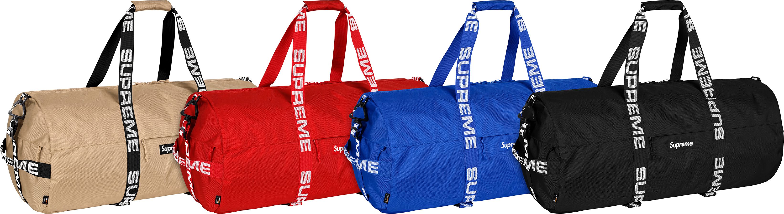 希少　新品　18ss Supreme Large Duffle Bag Supreme Large Duffle Bag (SS18) Black - SS18 - US