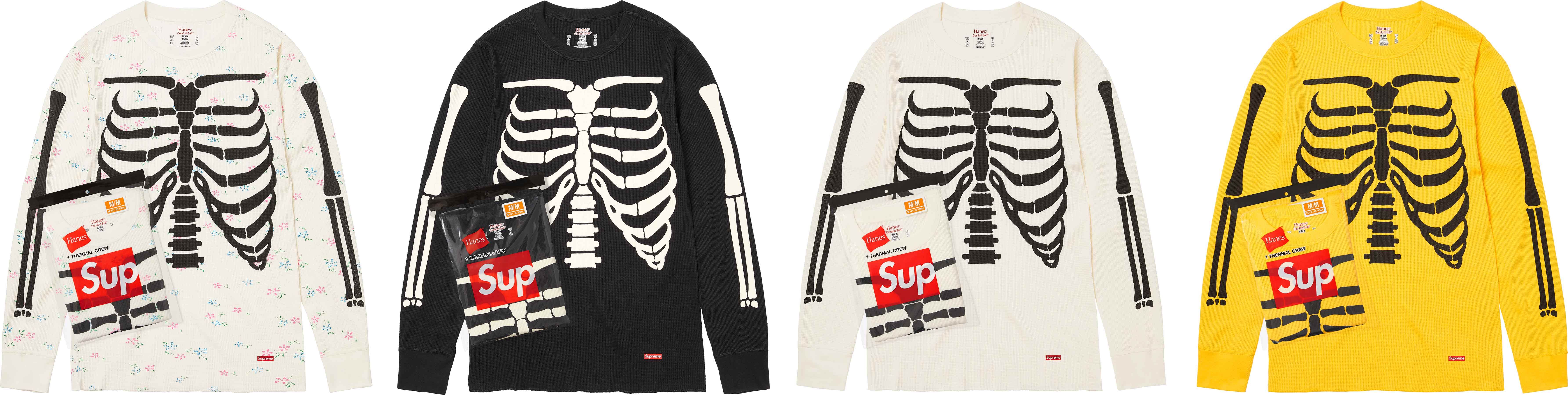 トップス Supreme/Hanes Bones Thermal Crew Fall/Winter 2024 Preview – Supreme