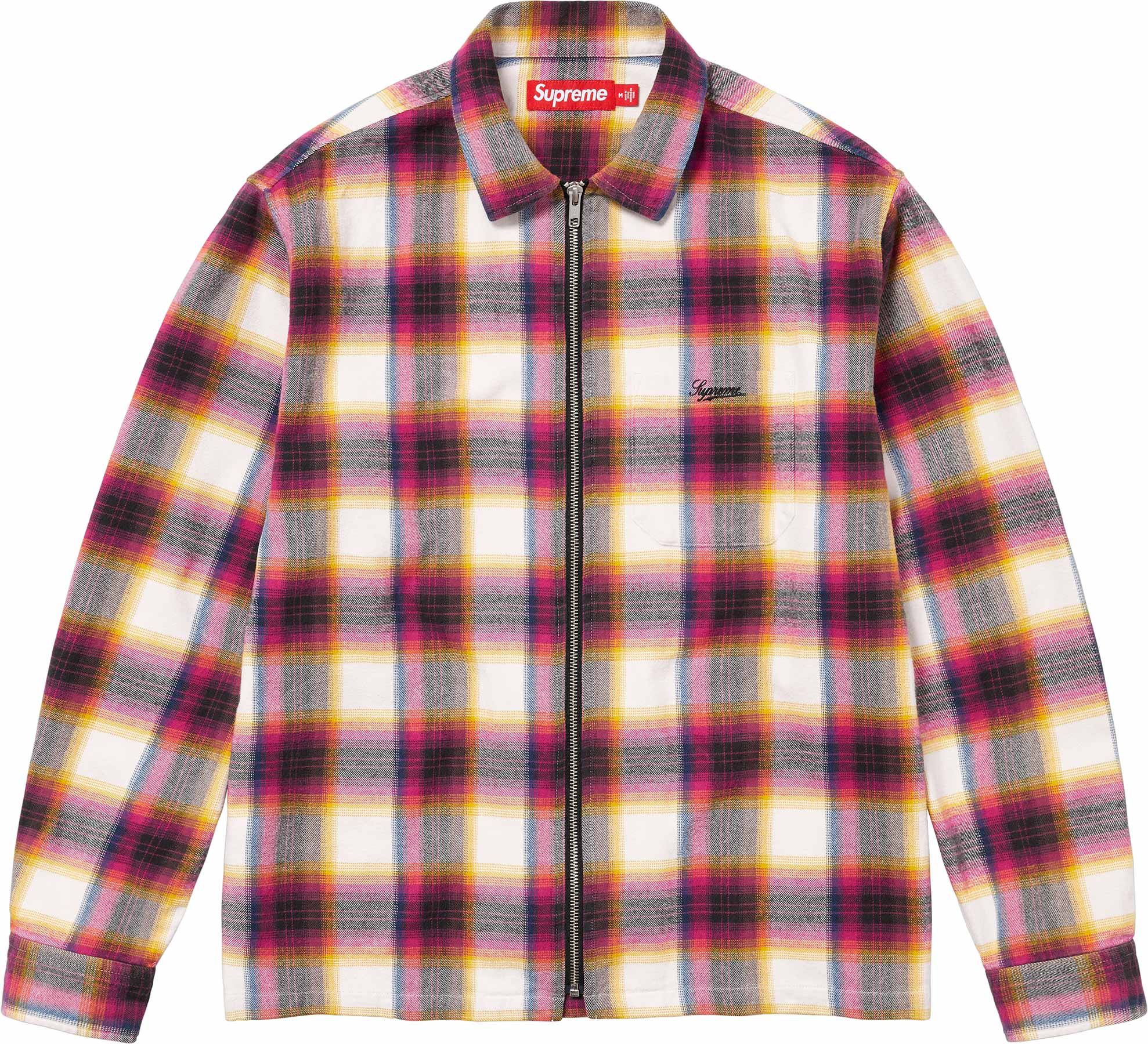 トップス Supreme Shadow Plaid Flannel Shirt 23ss Supreme Shadow Plaid Flannel Shirt (SS23) - $128
