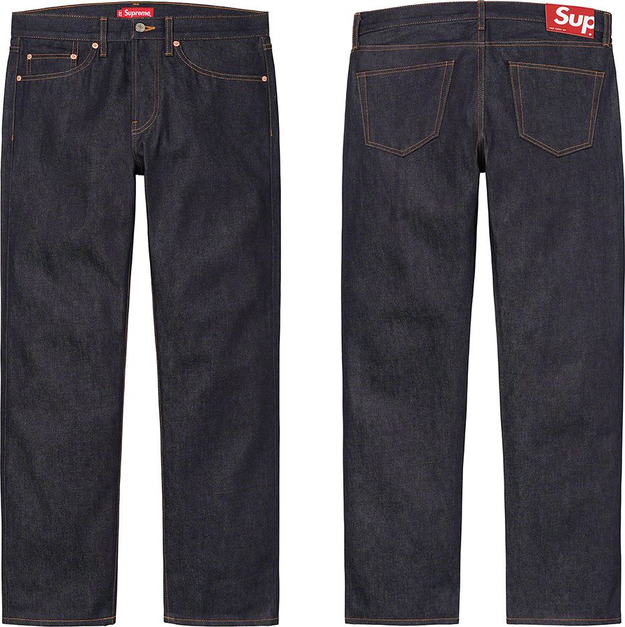 Supreme stone washed slim jean 新品未使用 Supreme Stone Washed Black Slim Jean (SS21) Washed Black
