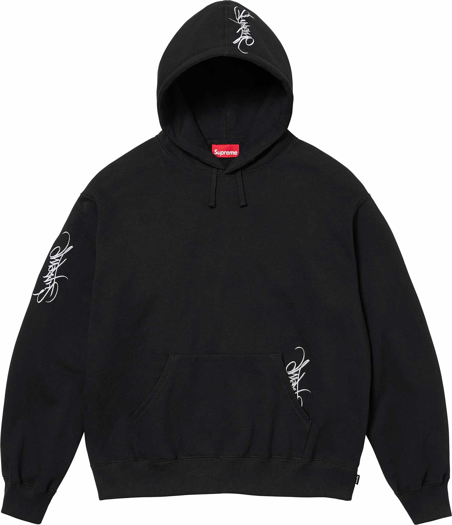 トップス Tag Logo Hooded Sweatshirt Supreme Tag Logo Hooded Sweatshirt (SS19) - $148