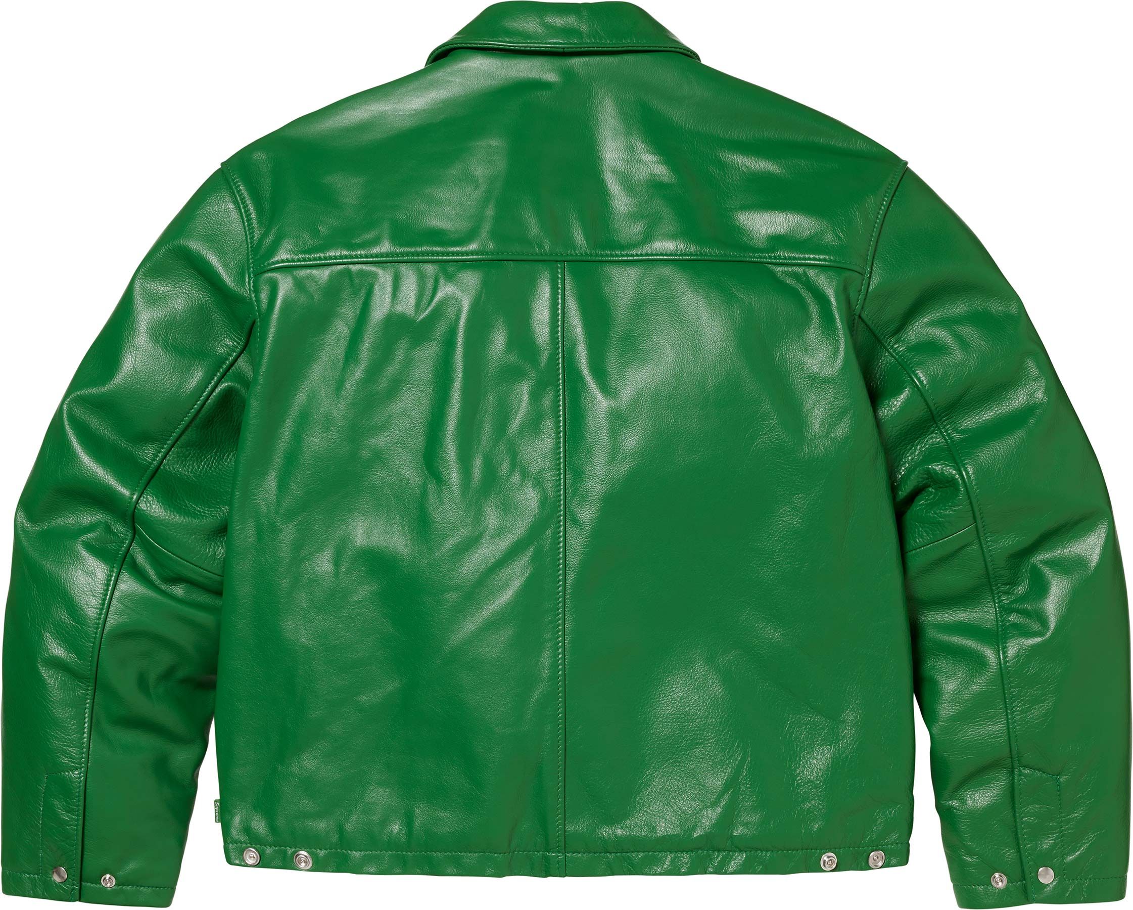 Supreme Schott レザージャケット Supreme Schott Leather Racer Jacket (FW24) - $898