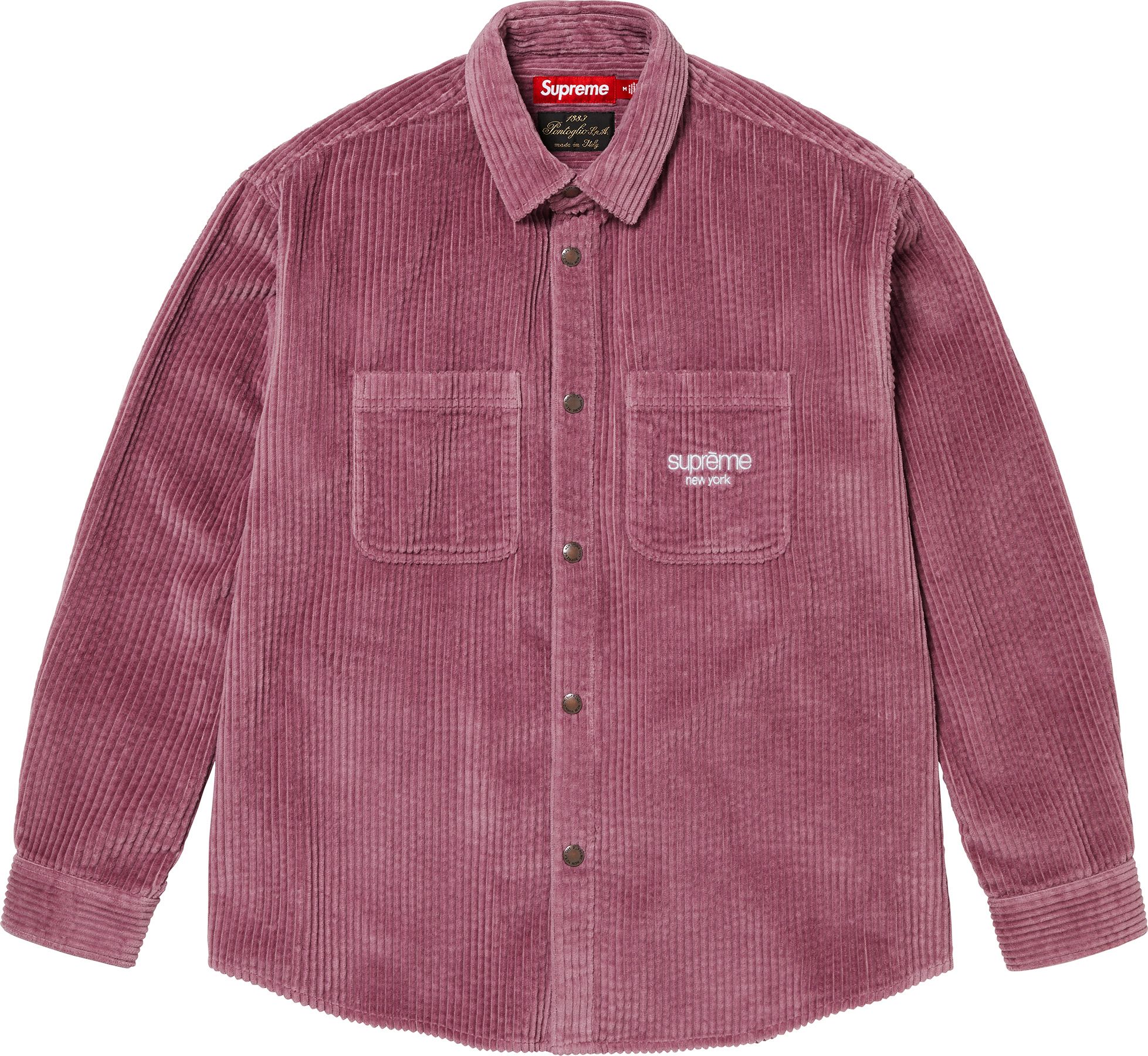 トップス Supreme Wide Wale Corduroy Snap Shirt sup-cord-blk1_grande.png?v=
