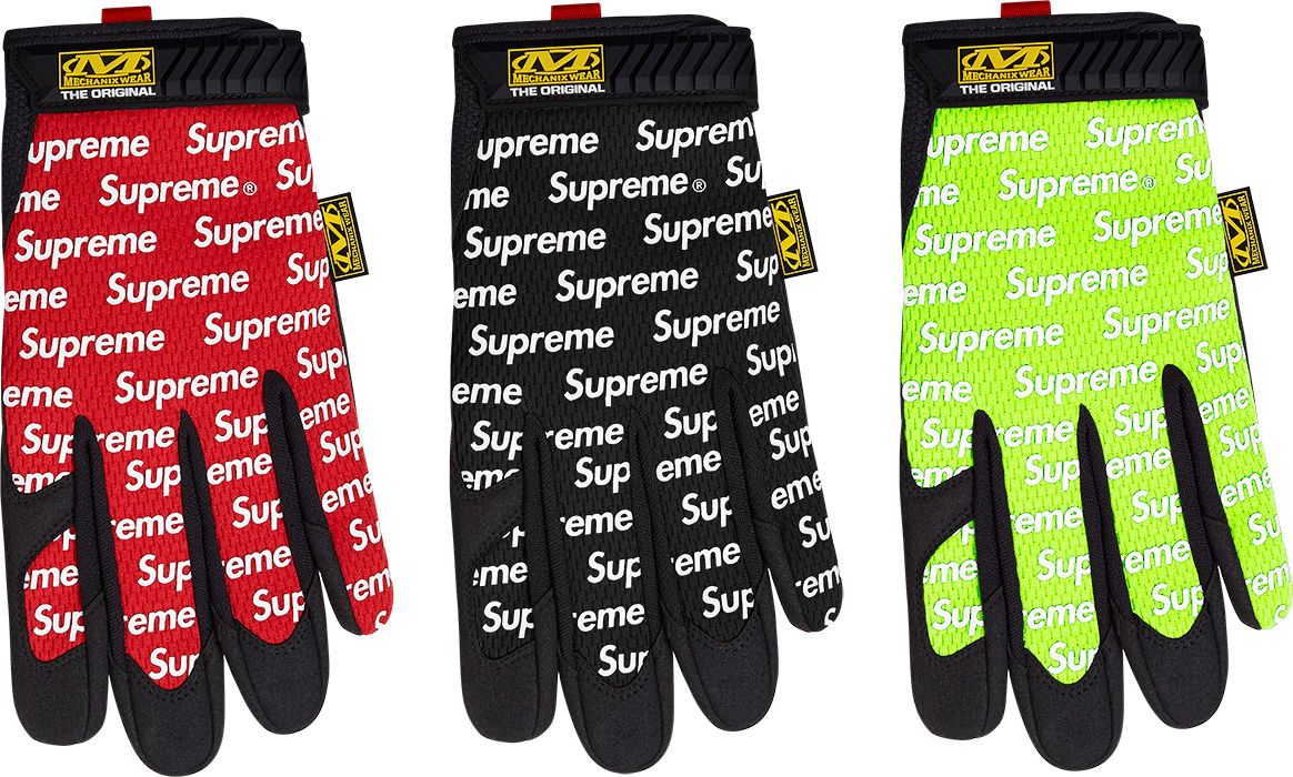 小物 Supreme Mechanix Original Work Gloves Mechanix Leather Work Gloves Black – blueandcream