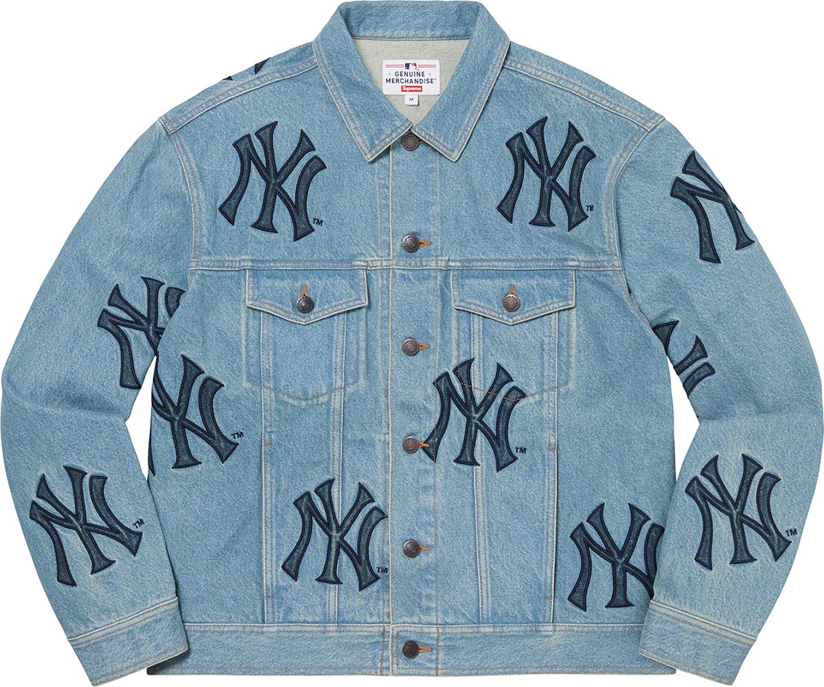 ジャケット・アウター Supreme New York Yankees Denim Jacket Fall/Winter 2021 Preview – Supreme