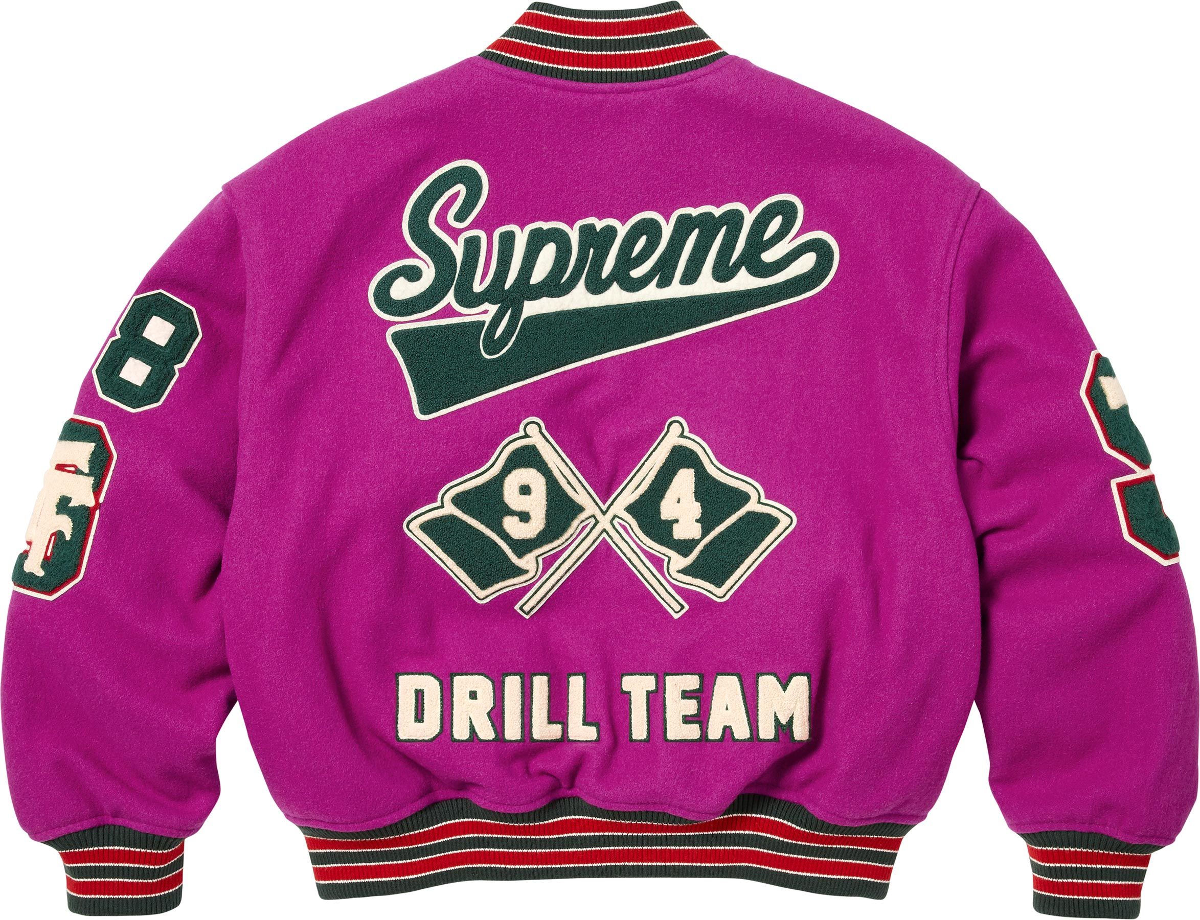 supreme 10aw Varsity Jacket シュプリーム Supreme Wave Varsity Jacket (SS24) - $568