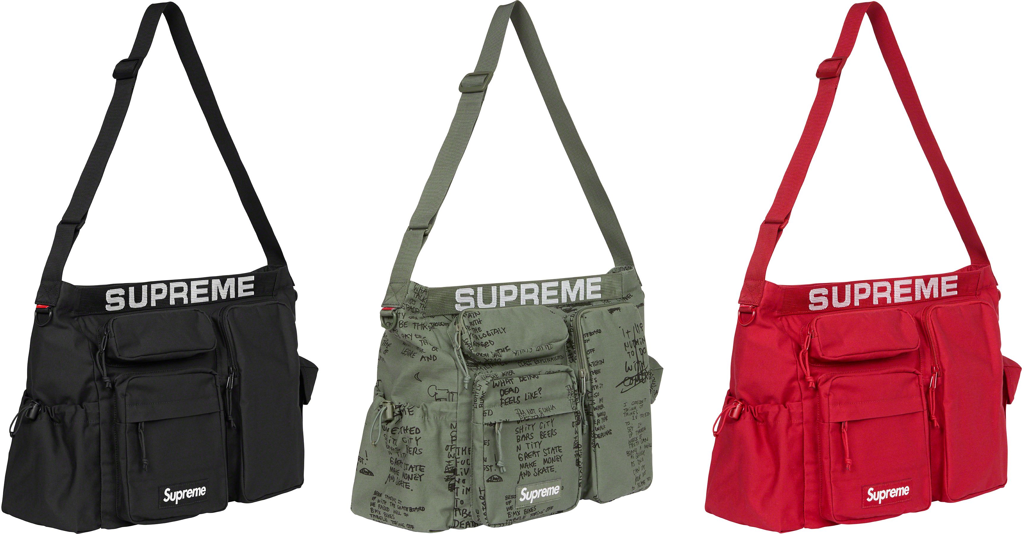 バッグ Supreme 2023SS Field Side Bag Supreme Field Side Bag Black - SS23 - US